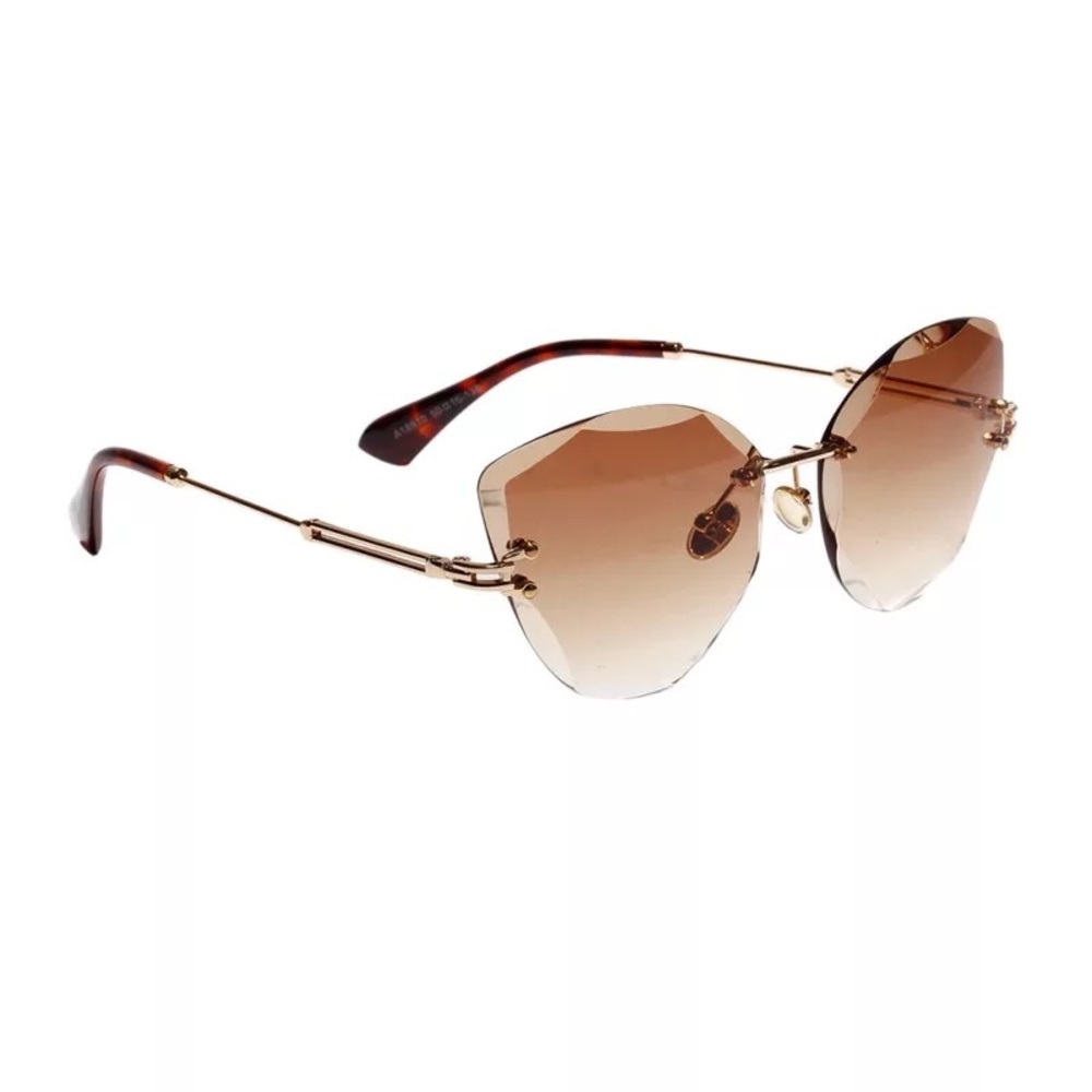 🔥 2/$20 ✨ Cat Eye Rimless Sunglasses - Picture 2 of 2